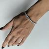 Silver Bracelet with Cubic Zirconia, Item Weight 11.91 G (2186755)
