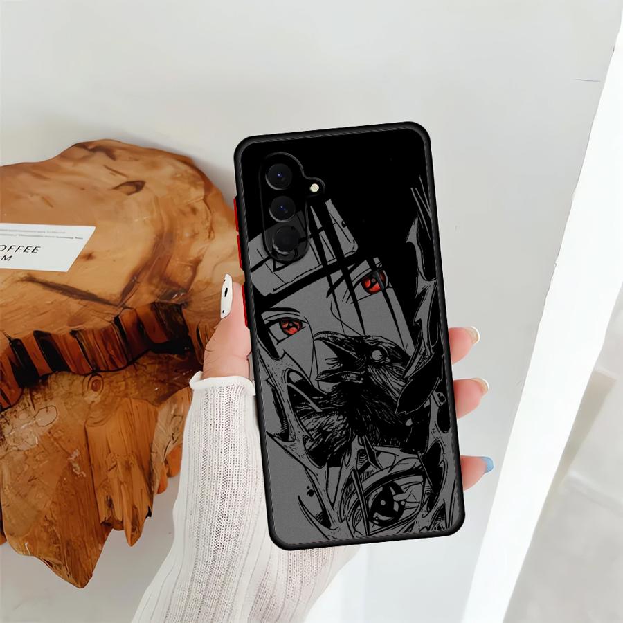 Japan Anime Cloud Itachi Soft Cover Phone Case for Samsung Galaxy A21 A56 A22 A36 A52 A71 A32 A73 A23 A31 A25 A26 A72
