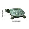 1 Piece Turtle Flower Pot Statue Ornament, Creative Animal Resin Statue Handicraft, Suitable for Outdoor Garden and Courtyard