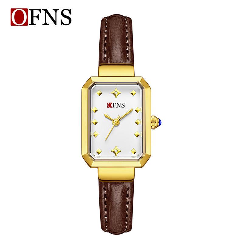 Oufanni Women s Waterproof Quartz Watch with Steel Strap and Calendar
