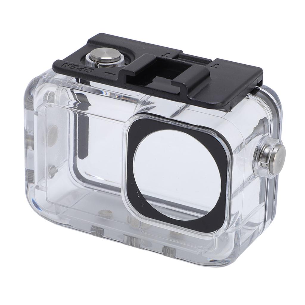Underwater Camera Case 45M 148FT Water Proof Protective Housing for Action 3 4 5 Pro Horizontal and Vertical Photography With Filter