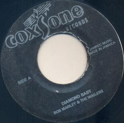 7inch Record BOB MARLEY & THE WAILERS - Diamond Baby NONE Coxsone Records Jamaica Reggae, Ska & Dub Used