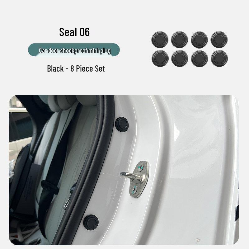 Cloud Realm Car Door Shockproof Silicone Pad - Anti-Noise Protection 06dmi/06gt/07dmi/ev 06dmi/07dmi/ev-BYD Seal