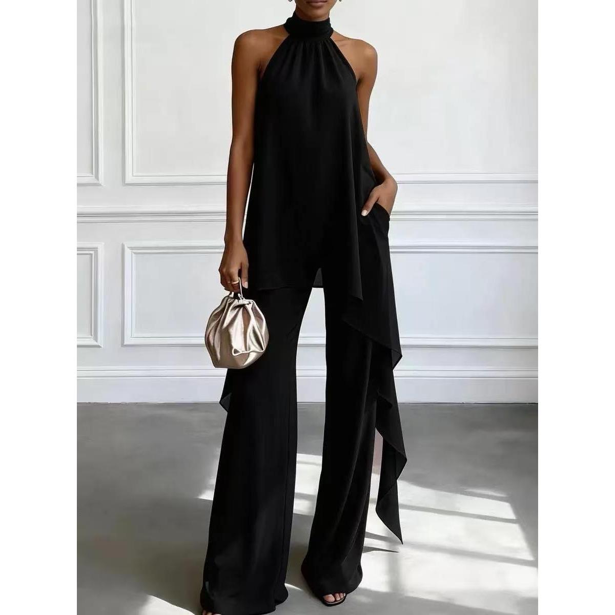 Jauns Eiropas Amerikas Modes Elegants Halter