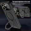 360° Magnetic Ring Stand Case With Camera Lens Protector For OPPO Reno 15 14 13 12 Pro F A6 Pro A6x A5 A5x 4G 5G Anti-Drop Cover