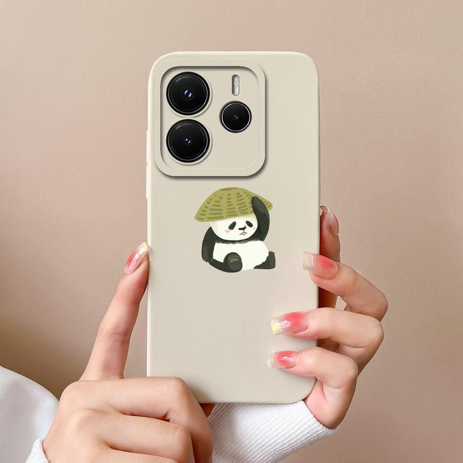 Case For Redmi Note 11 12 14 12R 11E 11T 14S 12S 11S 12Turbo Pro Plus 4G 5G Lovely Bear Pattern High Quality Anti Slip Silicone Housing For Redmi Capa