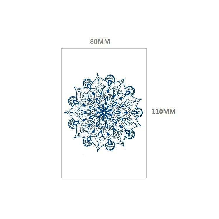 Emmy Lines Princess Small Pattern Herbal Gradual Change Semi-Permanent Waterproof Tattoo Sticker Simulation Tattoo Sticker