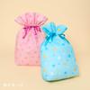 Sanrio (SANRIO) Wrapping Bag Ribbon Bag Pink Heart Drawstring Type Present Birthday Christmas SANRIO 114383