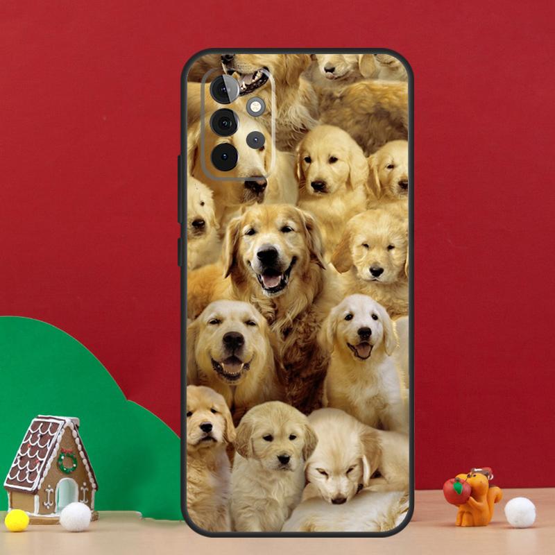 

Golden Retriever Dog Case For Samsung Galaxy A55 A52 A32 A12 A33 A06 A16 A26 A36 A56 A15 A53 A13 A34 A54 A14 A17 Samsung A14