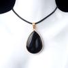Factory Price High Quality Crystal Stone Water Drop Pendant Amethyst Tiger Eye for DIY Necklaces Jewelry Making