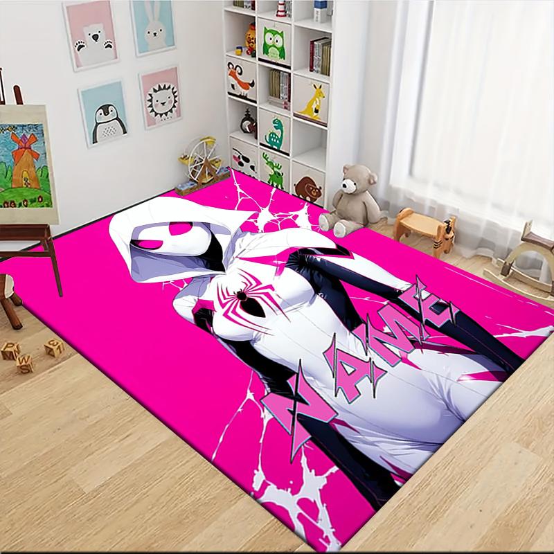 Custom Name "Spider-Man: Urban Legend" Carpet Rug Customizable Soft Washable Anti-Slip Home Living Room Sofa Mats Personalized Rug. 0909345