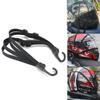60/90/120cm Motorcycle Luggage Strap Moto Helmet Gears Fixed Elastic Buckle Rope High-Strength Retractable Protective Universal