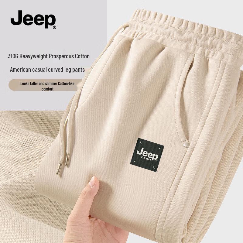 JEEP Men s Loose-Fit Straight-Leg Casual Pants 4XL