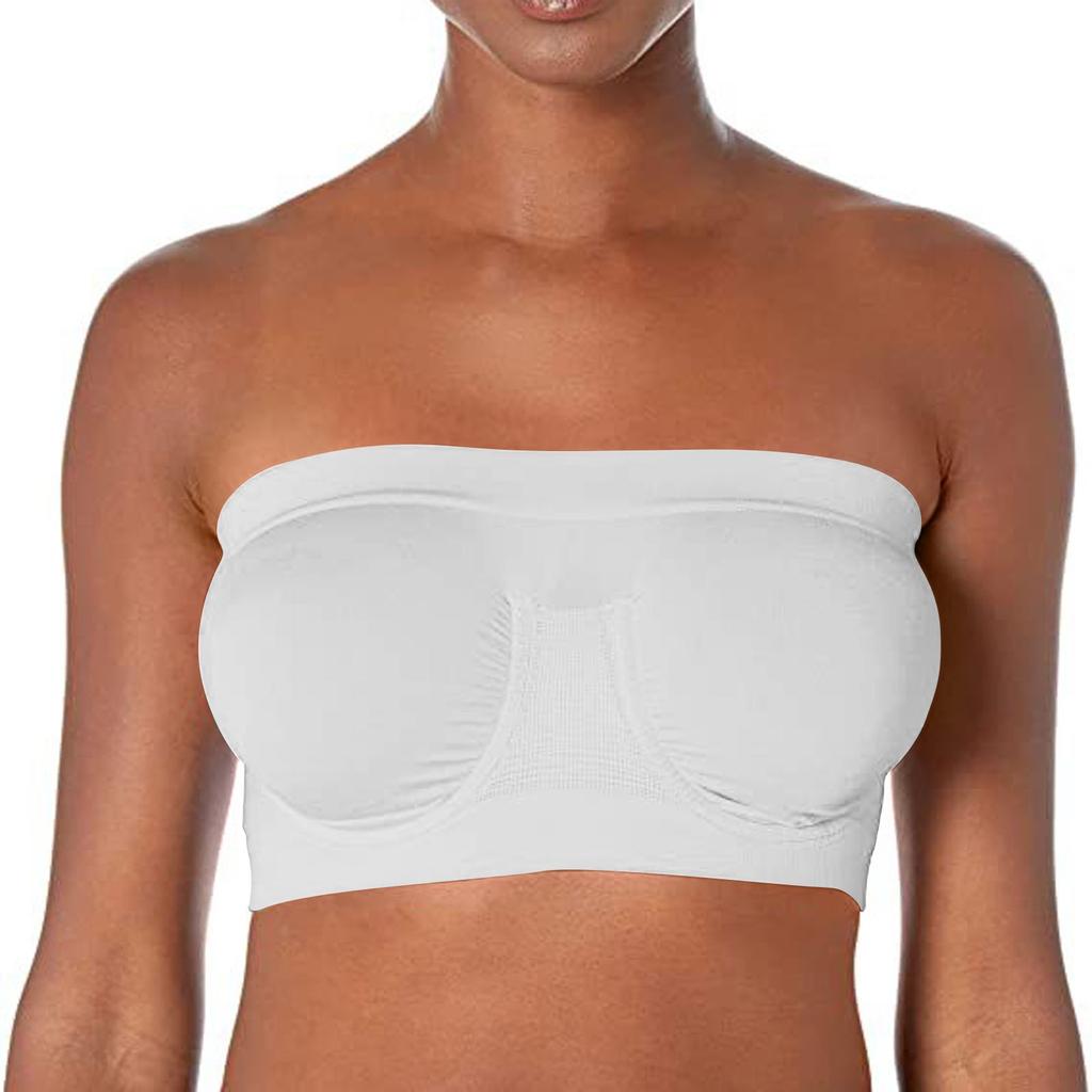 Stretch Strapless Bra Fashionable Summer Strapless Bra Suitable For One-Shoulder Tops