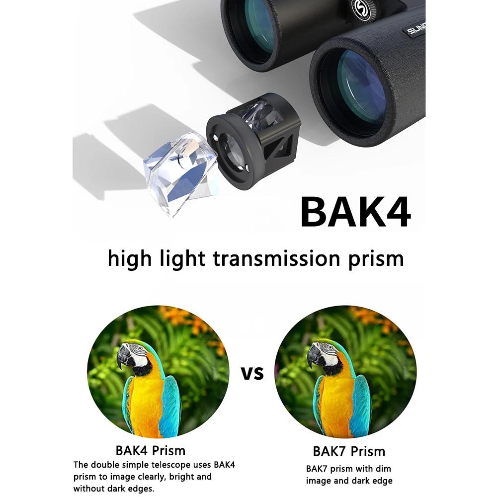 10x42 Binoculars for Adults with Phone Adapter High Definition & High Magnification with BAK4 Prism for Outdoor Observation
