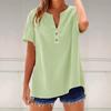 Summer Casual Shirt Loose Women's Fashion Versatile Top for Women Shirt