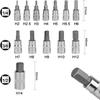 Hex Bit Socket Set Premium S2 Alloy Steel, 13-Piece Metric 2-14mm Allen Socket Kit