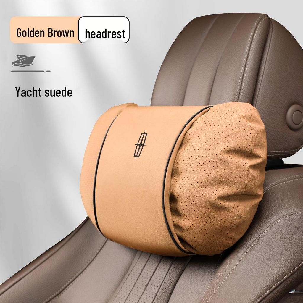 Lincoln Headrest Lumbar & Neck Support Pillow for Z, Adventure, Navigator, Aviator, Continental, MKZ