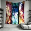 My Hero Academia Wall Tapestry Aesthetic Wall Hanging Printed Fabric Blanket Decorative Tapestries for Bedroom Living Room Home Decor