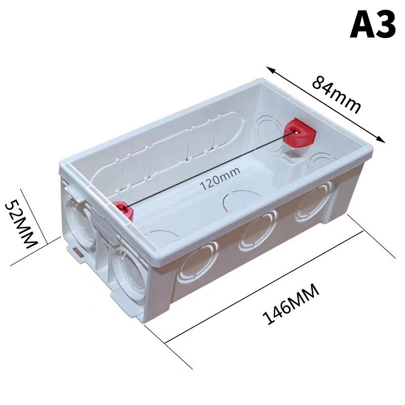White Universal Wall Power Socket Supply Multifunctional 5-Pin Socket Electrical Switch With 2.1A 10W Dual Usb Type-C Charging