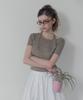 Teuwi Canut Halterneck Layered Short Sleeve Knit