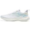 Hongxing Tecido Cloud Shuttle Antiderrapante Resistente ao Desgaste Amortecedor Tênis de Corrida de Cano Baixo Masculino Branco Azul 51123103094-003