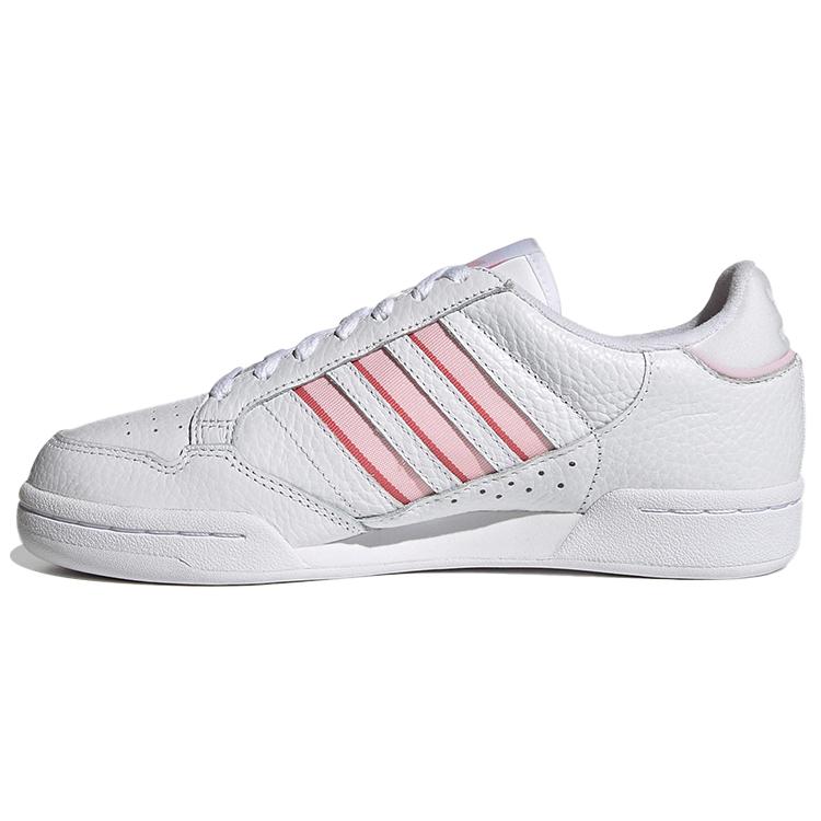 

Adidas Women s Continental 80 Stripes White Clear Pink Women s S42625 35⅔