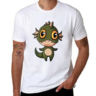 Dagon Chibi T-Shirt Baumwoll-T-Shirt 100% Herren-T-Shirt Schweres Baumwoll-T-Shirt