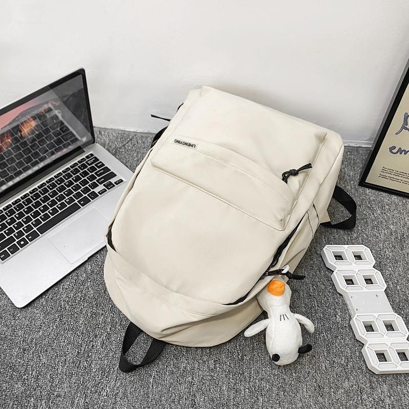 Retro Backpack Student Schoolbag Men's And Women's Backpack