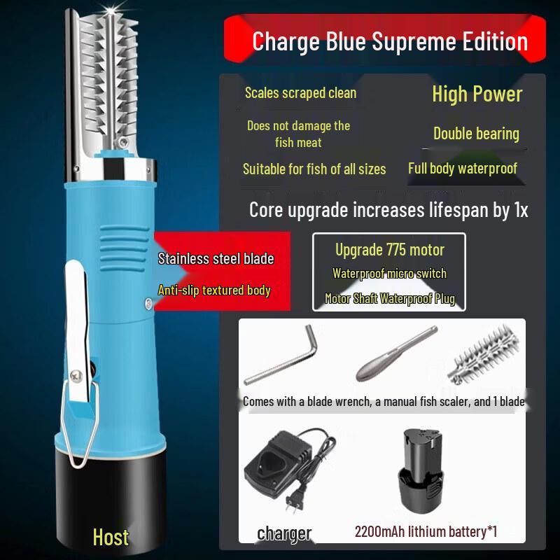 Qiwai Electric Automatic Fish Scaler