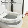 Toilet Seat Cartoon Pattern Tear-Off Easy Clean Non-Slip Cushion Pad Self-adhesive Toilet Seat Bathroom Toilet Seat Cover