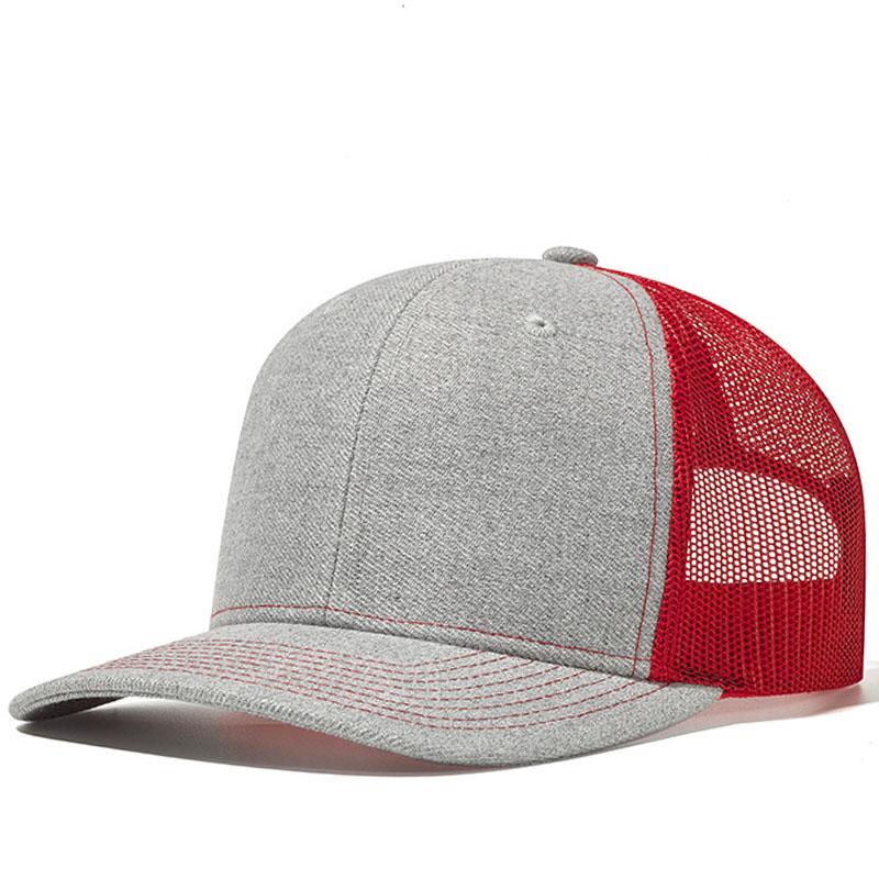 Custom Embroidery Logo Baseball Cap Summer Breakable Net Blank Truck Caps Men's Women Text Letter Richardson Hats Custom Logo
