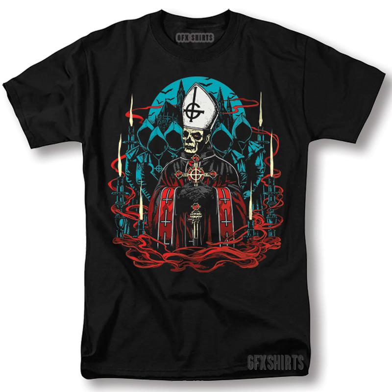 Футболка Ghost Shirt Opus Heavy Metal Rock Tour Винтажный Графический Дизайн XL