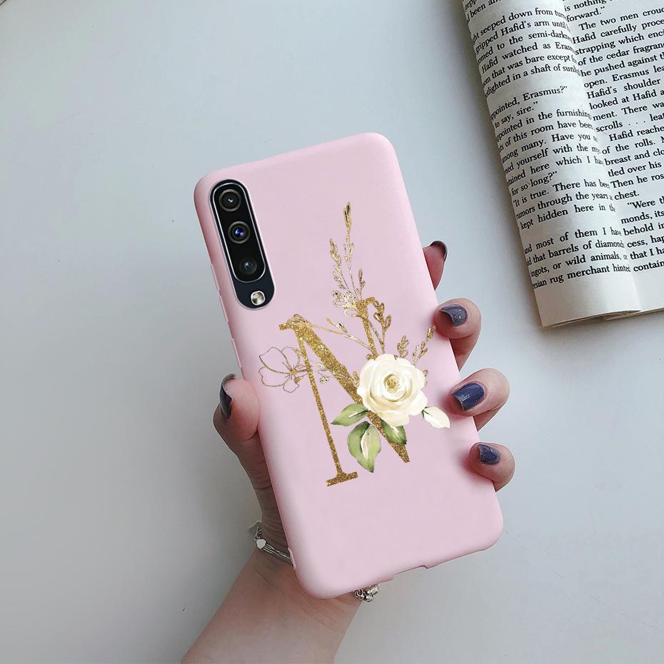 Case For Samsung Galaxy A50 A30 Case Silicone Cute Letters Soft Back Cover For Samsung Galaxy A30S A 30 50 A50S Case 2019 bumper