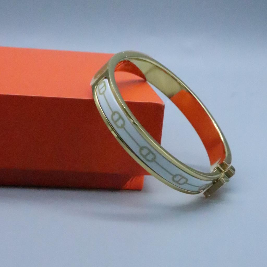 H Enamel Bracelet Classic High Quality