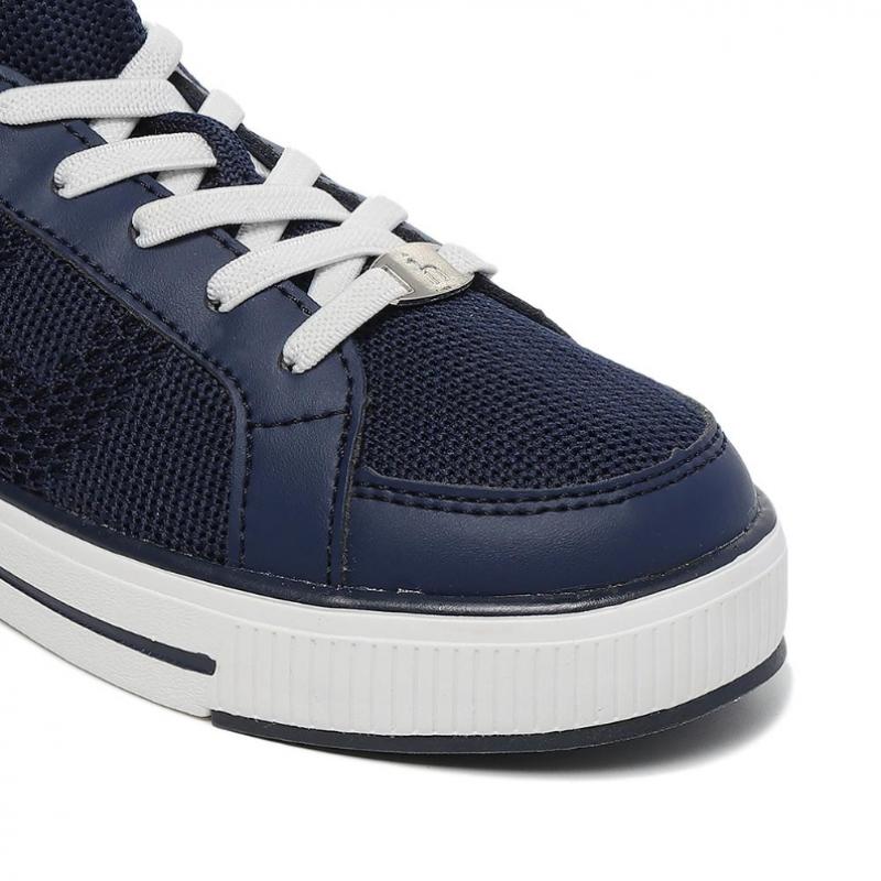 Hazzys Kids Ankle Knit Sneakers Hsw61uq50m Nv