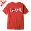 Love Soccer TShirt Creative Sport Elements Casual Cotton Tee Soccer Part Supplies Vintage Classic Breathable Mens Clothing