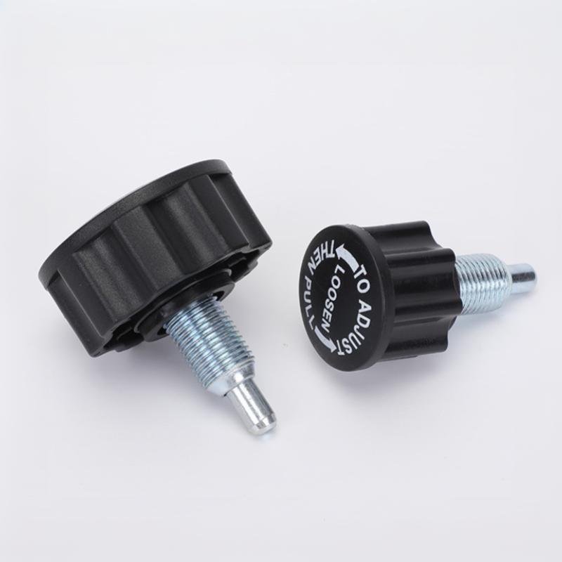 Quick Insert Plum Shaped Locking Knob Sturdy Non-Slip Grip Steel Thread for Auto Maintenance Repair Use