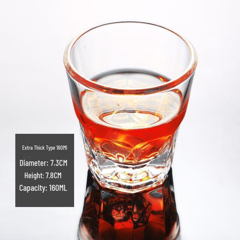 Tempered Glass Bar & Kitchenware Cups