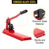 VEVOR Bench Swager Tool 24\" Wire Rope Swaging Tool with Crimper Cable Bolt Cutter Head Bench Crimper 1/16\"-3/16\" Aluminum/Copper