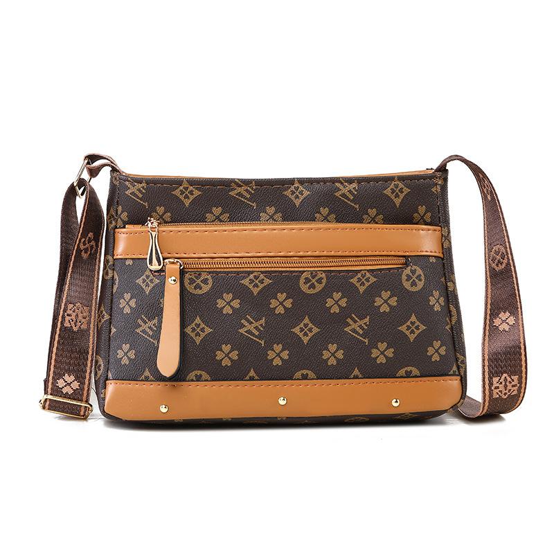 Baigou Women's Bag  New Crossbody Bag  Trendy Bag  Temperament  Versatile Soft Leather Large Capacity Shoulder Bag