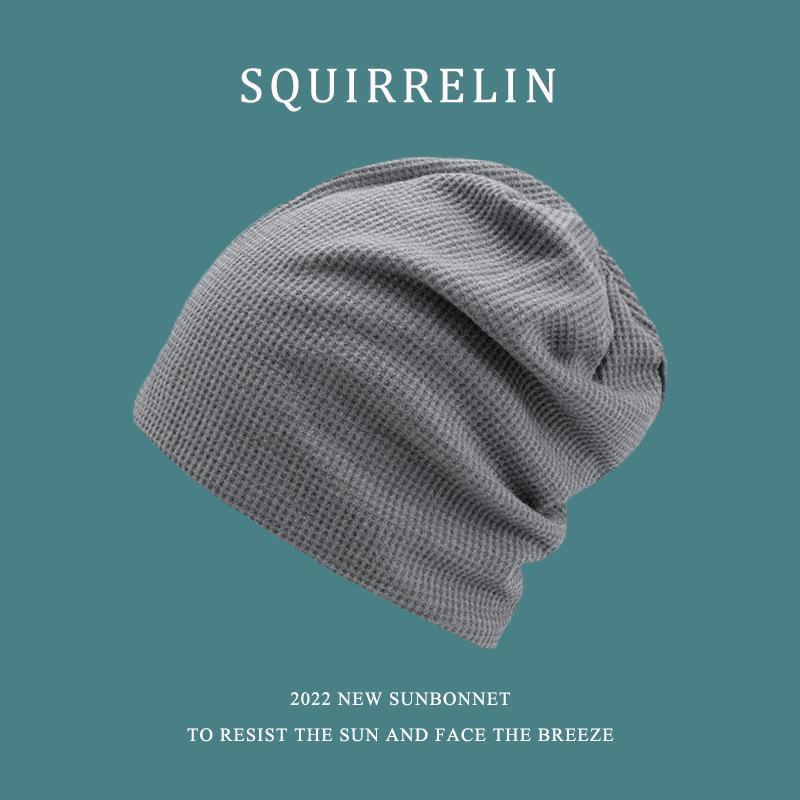 Women's Black All-Season Breathable Hat for Small Faces