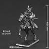 Metal Japanese Samurai Cavalry Warrior Model Wargame Miniature Tabletop Game Piece Car Home Decor Military Collection Figurine