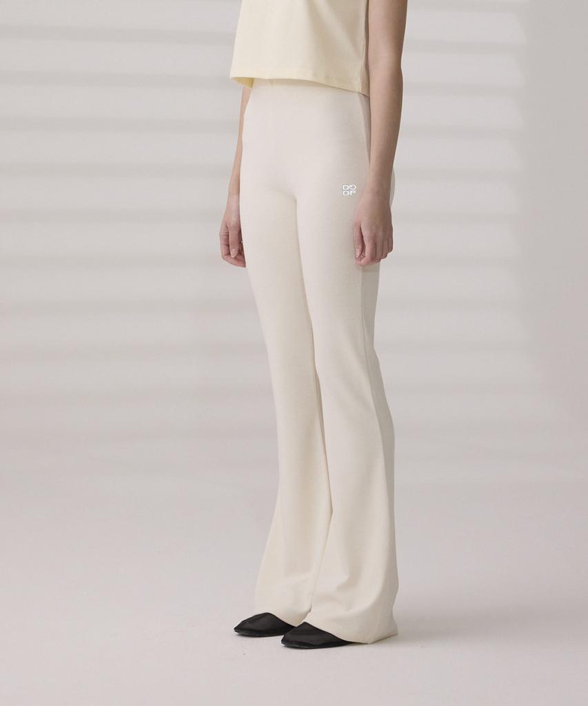 DANGLEDROP Dgdp Bootcut Line Pants Ivory