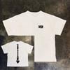 Smallscale Trendy Brand American Retro Hiphop Shortsleeved for Men West Coast Trendy Brand Rugged and Cool Halfsleeve Top