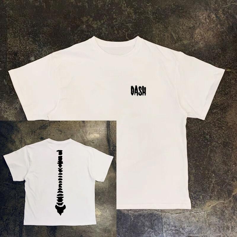 

Smallscale Trendy Brand American Retro Hiphop Shortsleeved for Men West Coast Trendy Brand Rugged and Cool Halfsleeve Top 4XL
