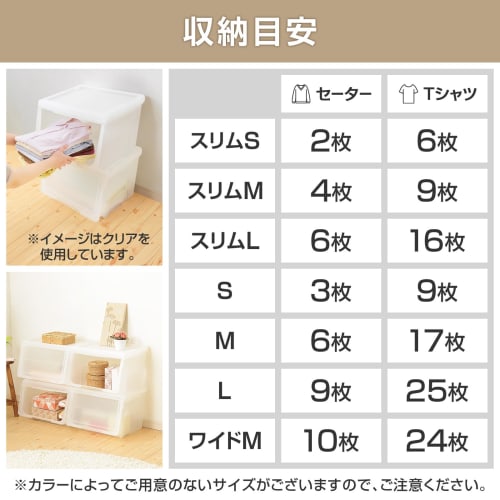 Tenma Kabako Large Flap Storage Box, Easy Access, Assembly Required. This Versatile Storage Case Features a Flap Door and a Translucent Clear Plastic