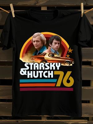 S Starsky Hutch '76 Vintage Tshirt Vintage TV Show Tshirt