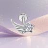 G23 Titanium Star Wing Ear Stud - Designer Style, Fashionable and Simple Piercing Jewelry