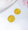 Vietnamese Sand Gold Yellow God of Wealth Pendant: Auspicious Chiseled Amulet Sweater Chain for Men's and Women's Benming Year